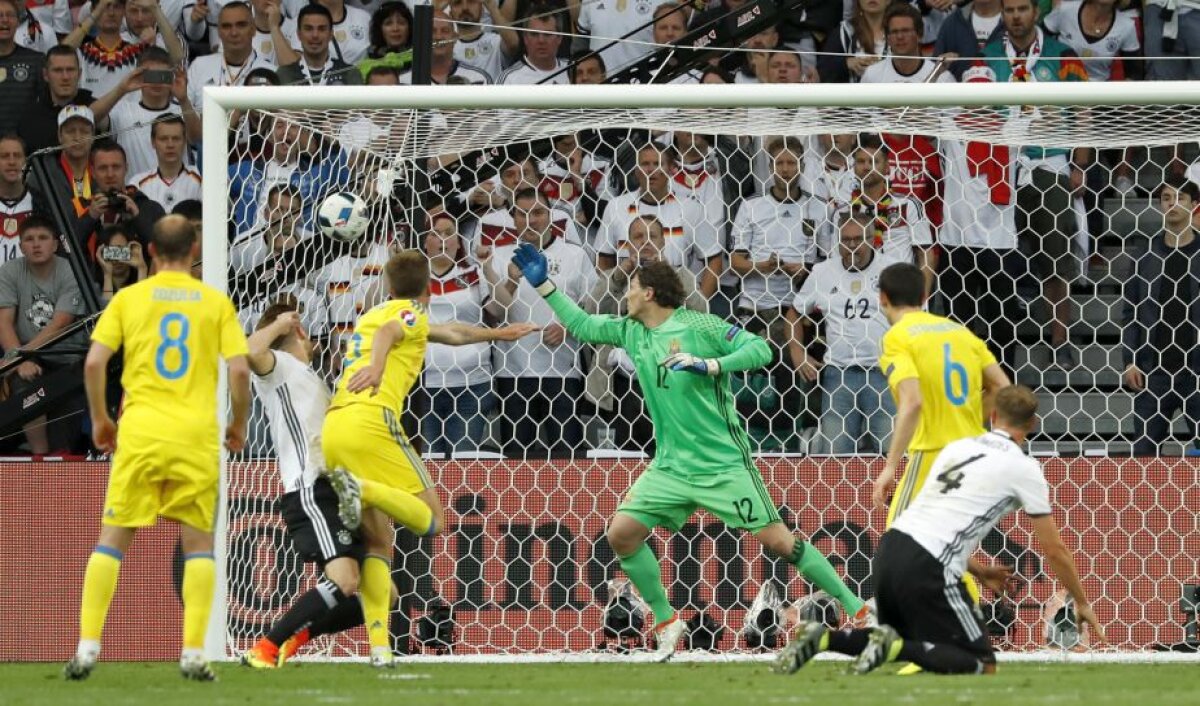 VIDEO+FOTO » Germania și-a confirmat statutul de favorită la EURO și a câștigat meciul de debut cu Ucraina, scor 2-0