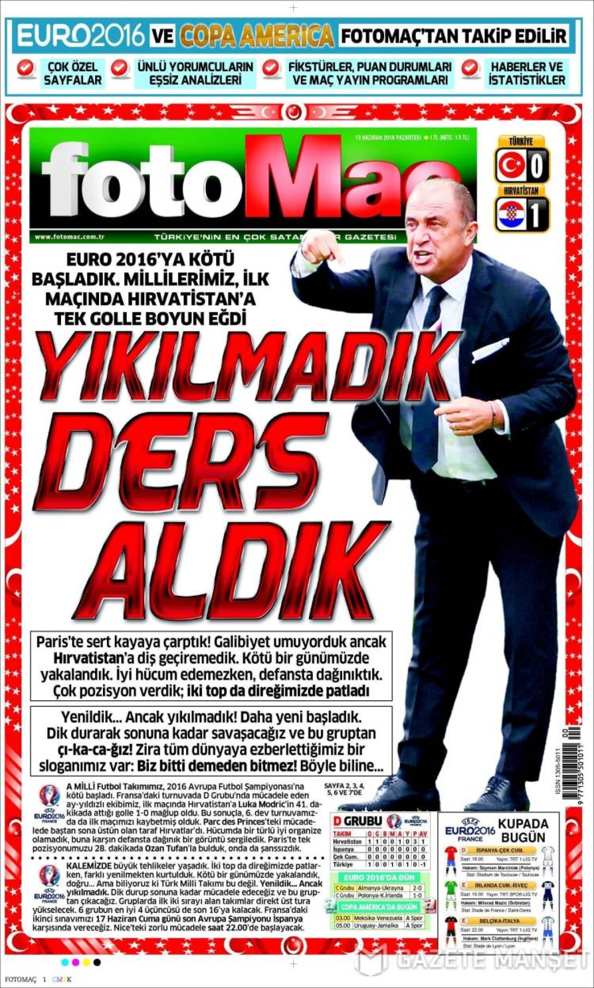 Ce scriu azi ziarele de sport din lume (13 iunie 2016)