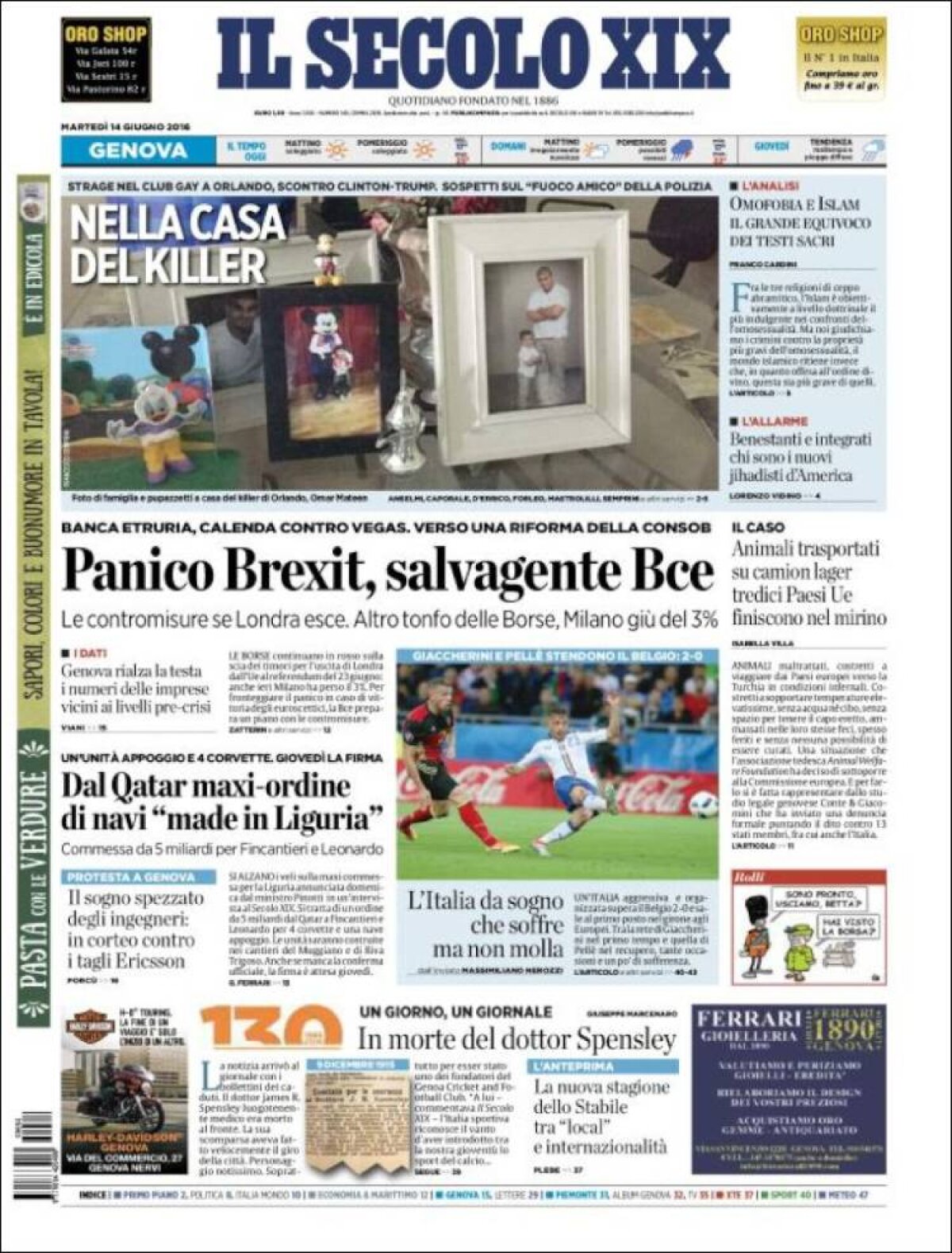 Ce scriu azi ziarele de sport din lume (14 iunie 2016)