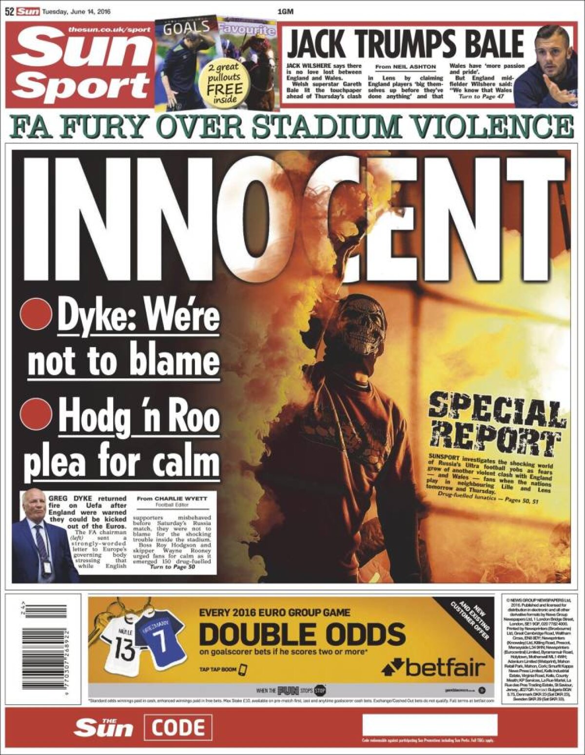 Ce scriu azi ziarele de sport din lume (14 iunie 2016)