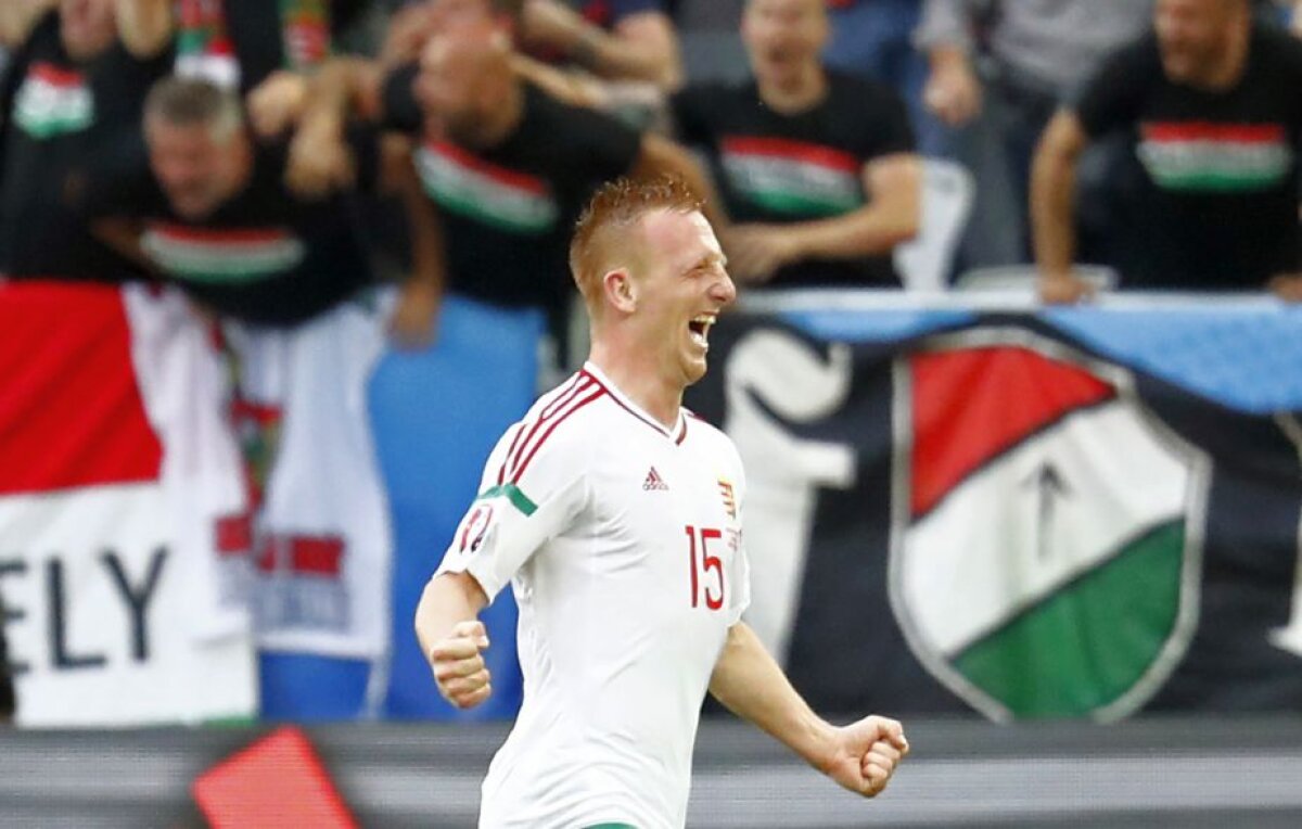 VIDEO+FOTO Surpriză uriaşă în prima etapă din Grupa F de la EURO » Ungaria a trecut clar de Austria, scor 2-0