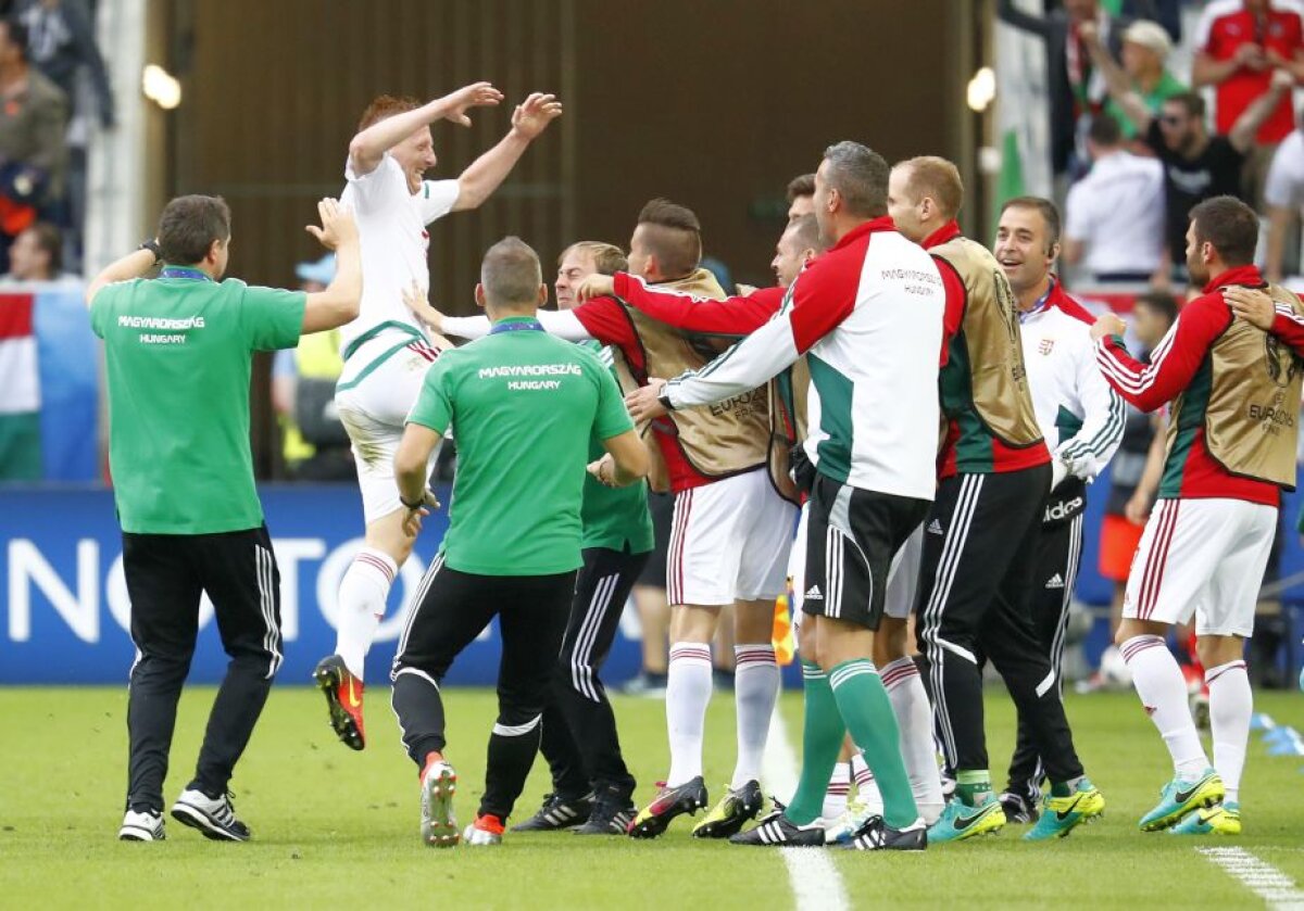 VIDEO+FOTO Surpriză uriaşă în prima etapă din Grupa F de la EURO » Ungaria a trecut clar de Austria, scor 2-0
