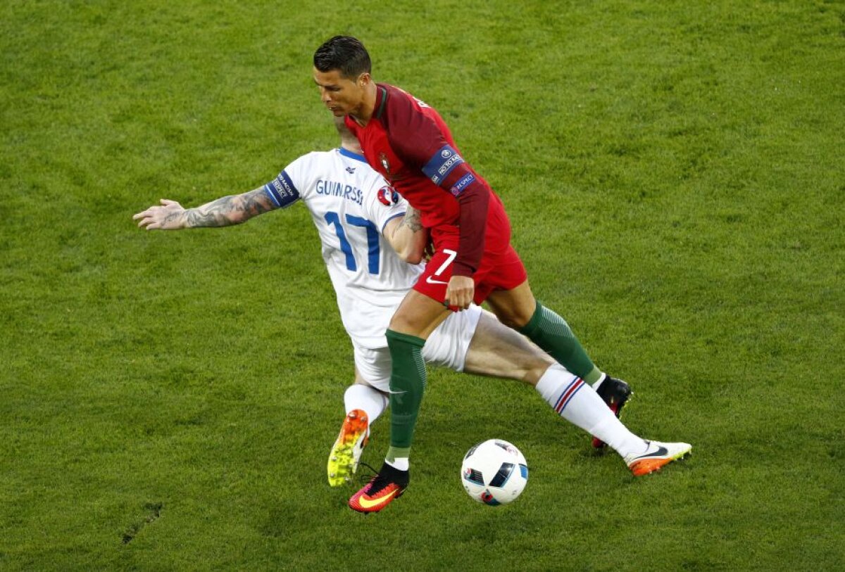 VIDEO+FOTO Primul şoc la EURO! Islanda, rezultat istoric la primul meci la un turneu final, în fața Portugaliei, 1-1!