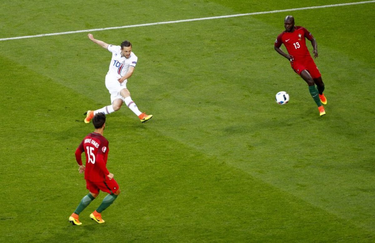 VIDEO+FOTO Primul şoc la EURO! Islanda, rezultat istoric la primul meci la un turneu final, în fața Portugaliei, 1-1!