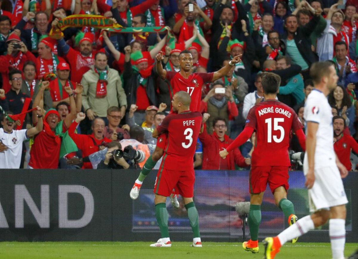 VIDEO+FOTO Primul şoc la EURO! Islanda, rezultat istoric la primul meci la un turneu final, în fața Portugaliei, 1-1!