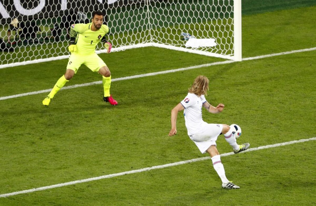 VIDEO+FOTO Primul şoc la EURO! Islanda, rezultat istoric la primul meci la un turneu final, în fața Portugaliei, 1-1!