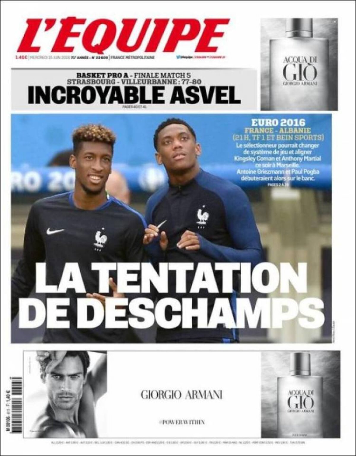 Ce scriu azi ziarele de sport din lume (15 iunie 2016)