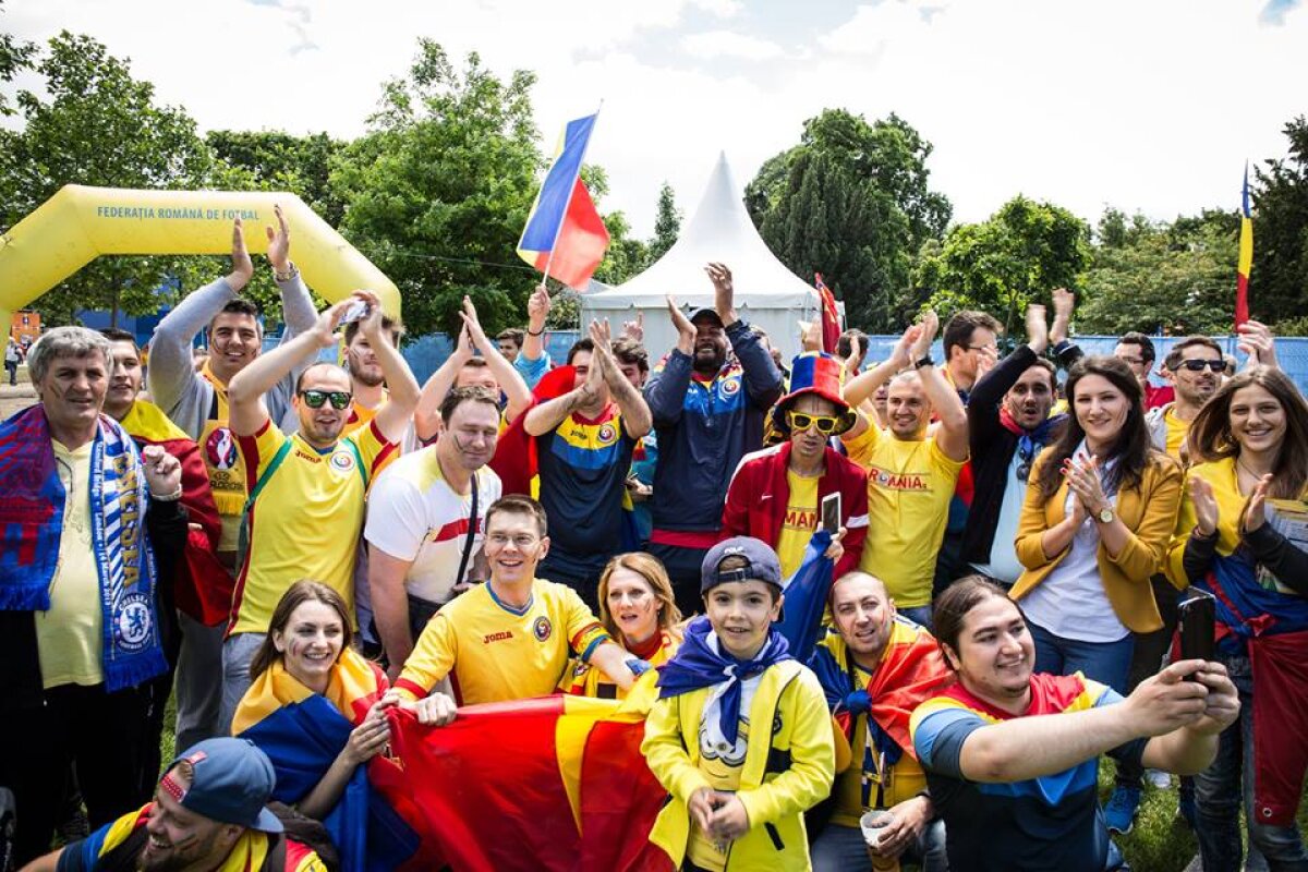 FOTO + VIDEO Suporterii României, din nou la mare înălțime! Au defilat și au fost din nou aplaudați de francezi