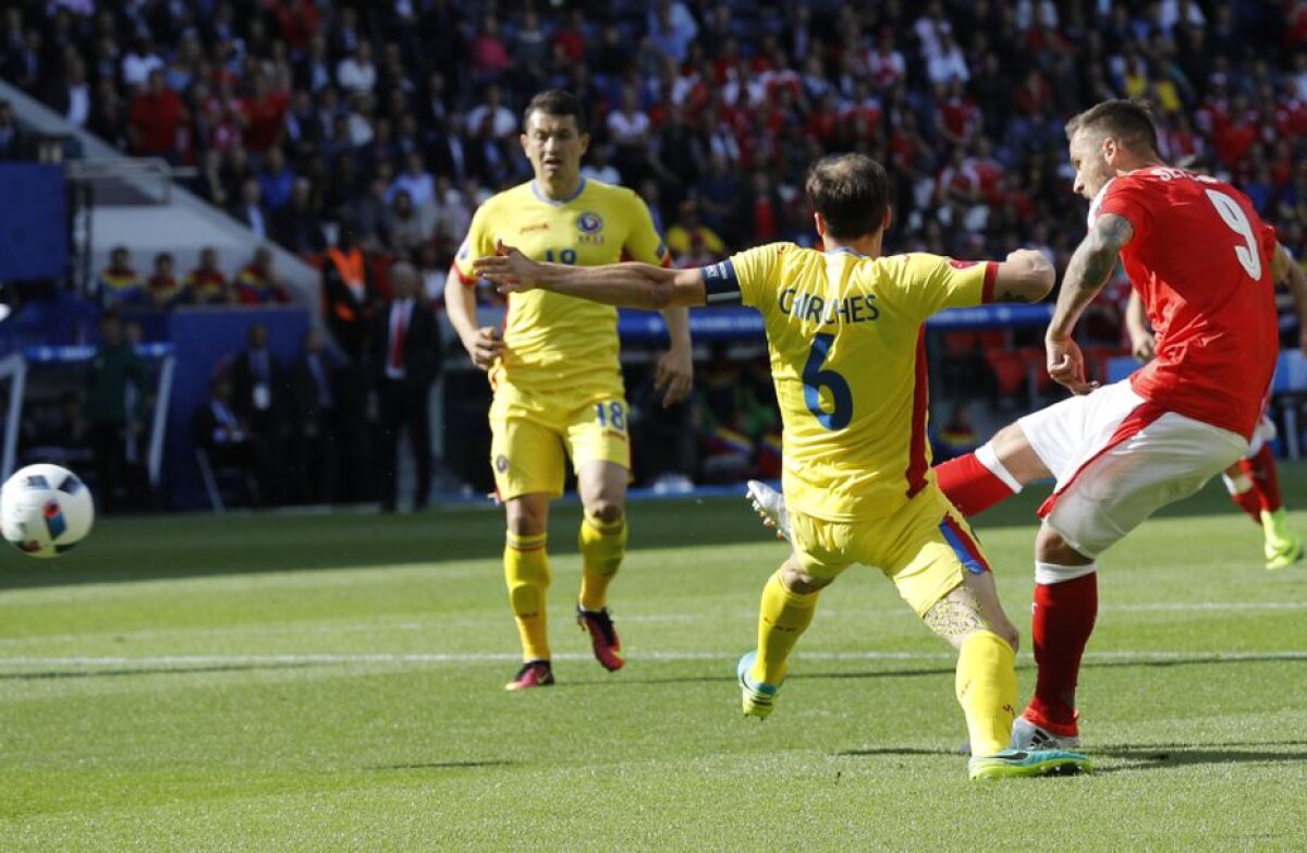 FOTO + VIDEO ROMÂNIA - ELVEȚIA 1-1 » "Tricolorii" obţin primul punct la EURO şi mai speră la calificarea din grupă