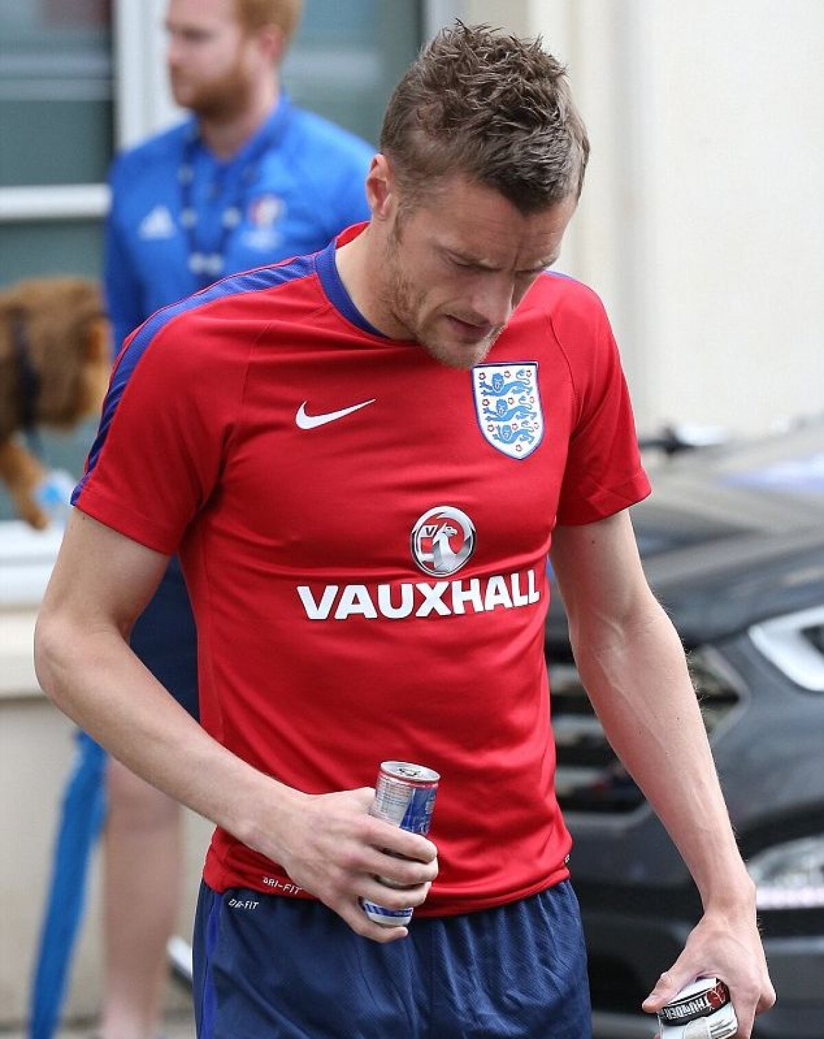 La limita dopingului! Vardy a fost surprins cu tutun de mestecat și o cutie de Red Bull