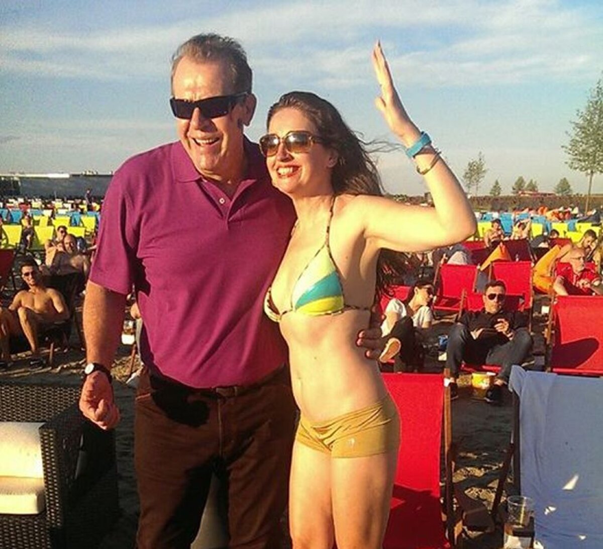 FOTO+VIDEO Show în piscină! Imagini de senzație: cum au sărbătorit românii golul lui Stancu + cele două pariuri ale lui Duckadam