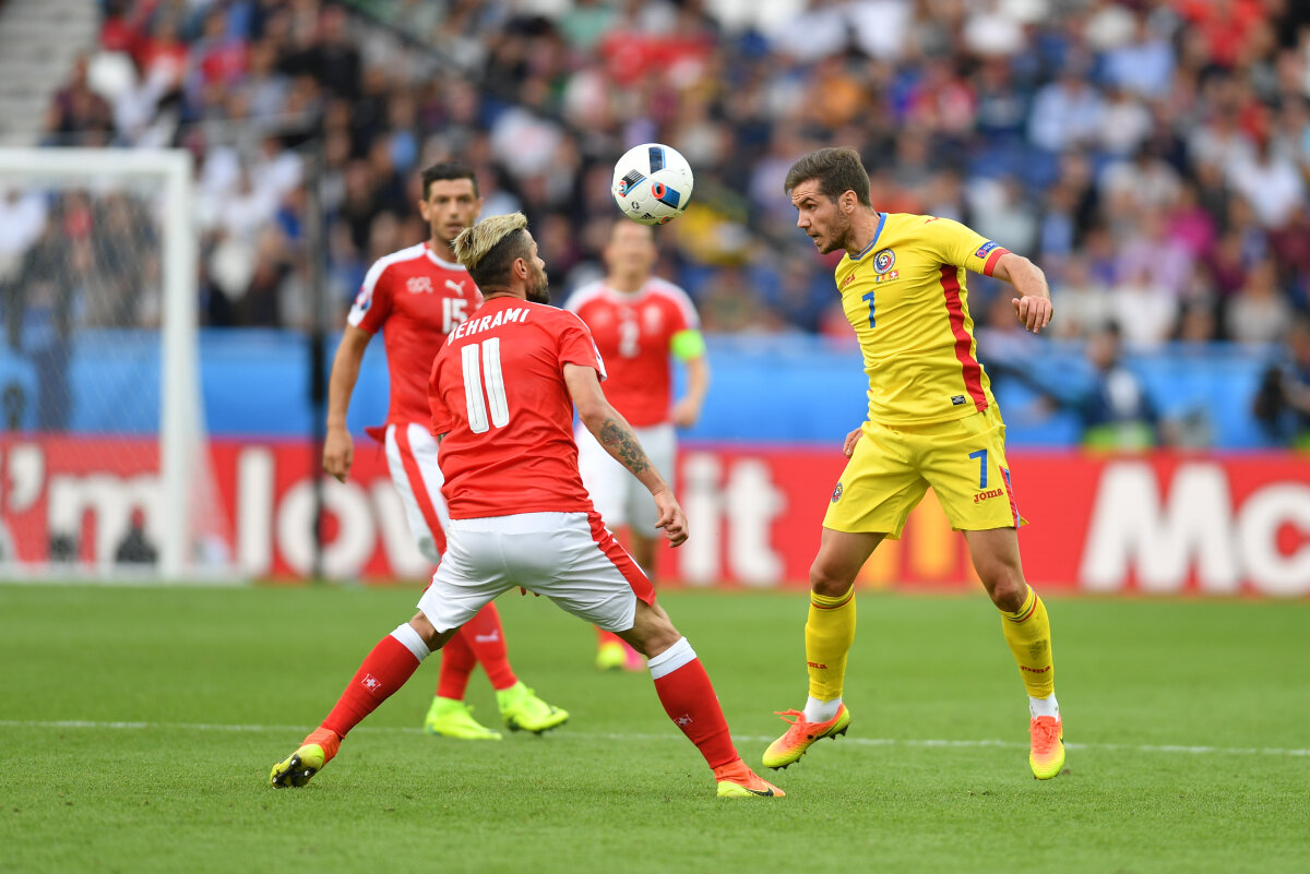 FOTO + VIDEO ROMÂNIA - ELVEȚIA 1-1 » "Tricolorii" obţin primul punct la EURO şi mai speră la calificarea din grupă