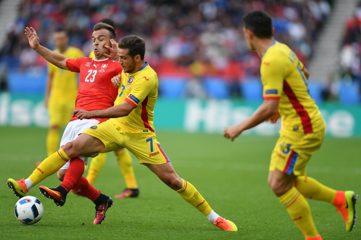 FOTO + VIDEO ROMÂNIA - ELVEȚIA 1-1 » "Tricolorii" obţin primul punct la EURO şi mai speră la calificarea din grupă