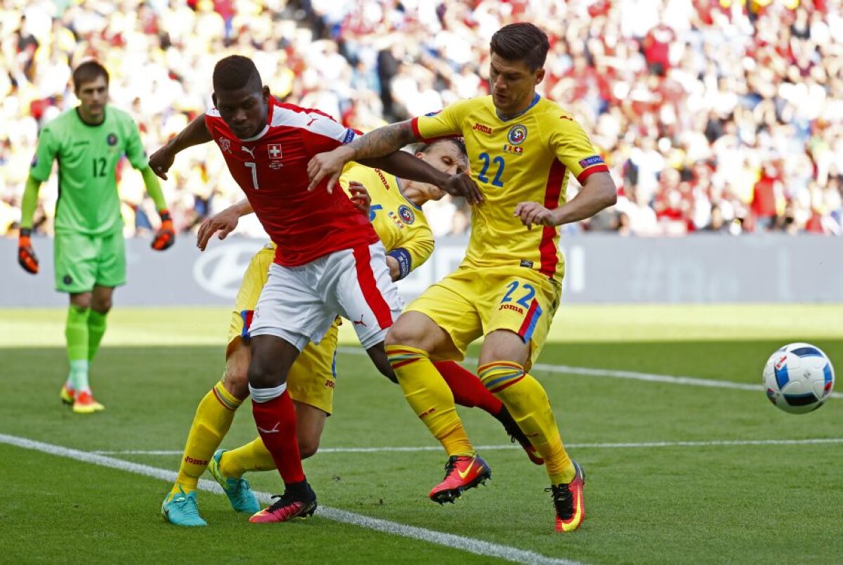 FOTO + VIDEO ROMÂNIA - ELVEȚIA 1-1 » "Tricolorii" obţin primul punct la EURO şi mai speră la calificarea din grupă