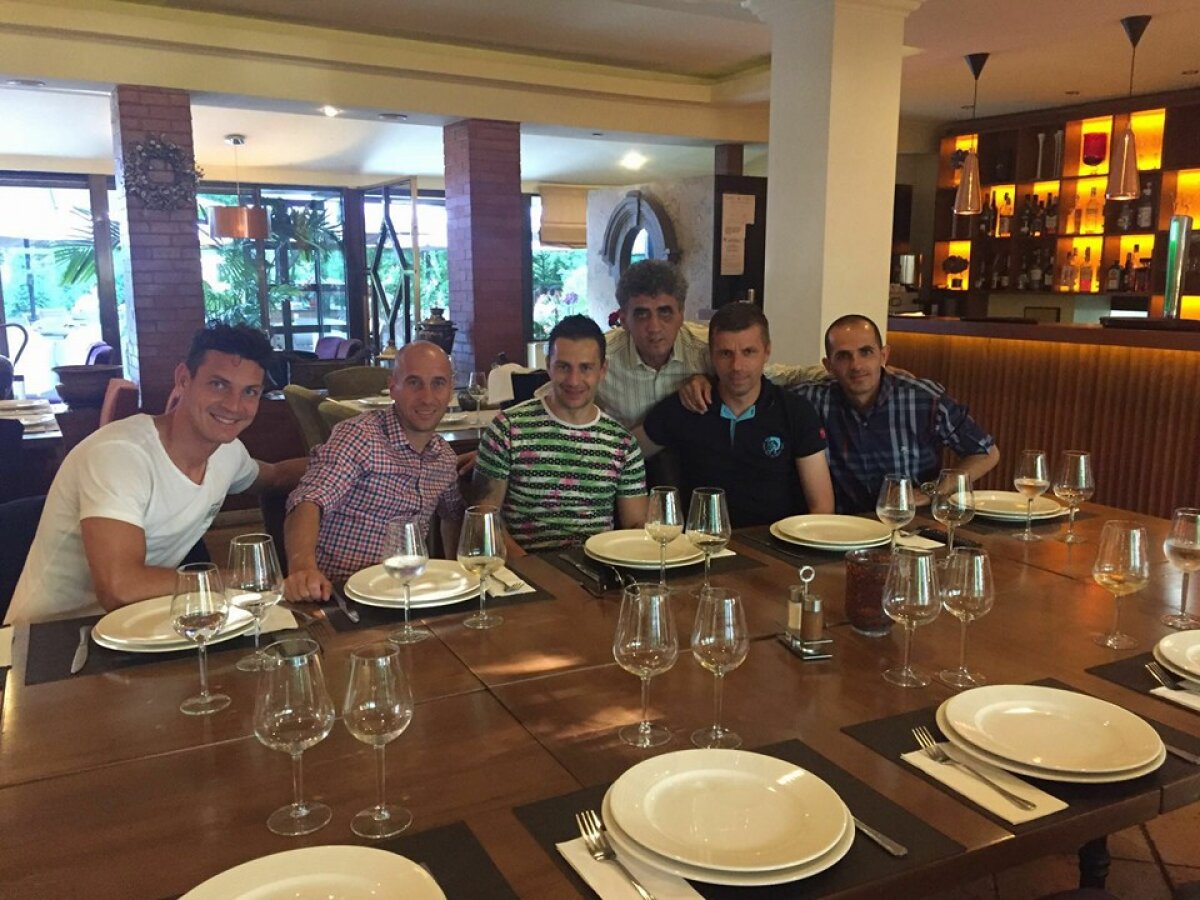 GALERIE FOTO Nostalgie pentru rapidişti » Mai mulţi foşti jucători ai Rapidului au urmărit împreună meciul România - Elveţia, 1-1