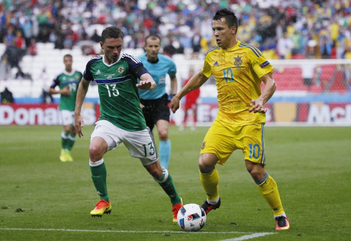 VIDEO + FOTO Surpriză de proporții la EURO! Ucraina, învinsă categoric de Irlanda de Nord, scor 2-0 