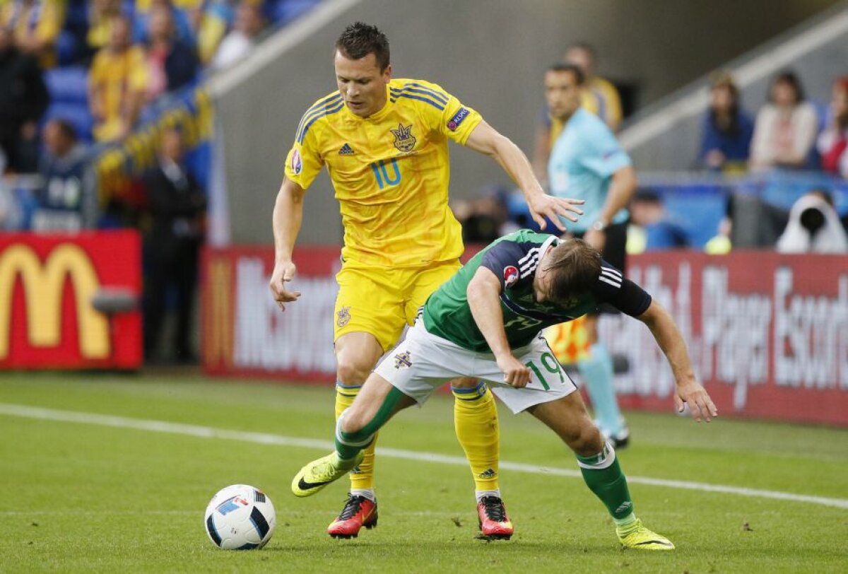 VIDEO + FOTO Surpriză de proporții la EURO! Ucraina, învinsă categoric de Irlanda de Nord, scor 2-0 