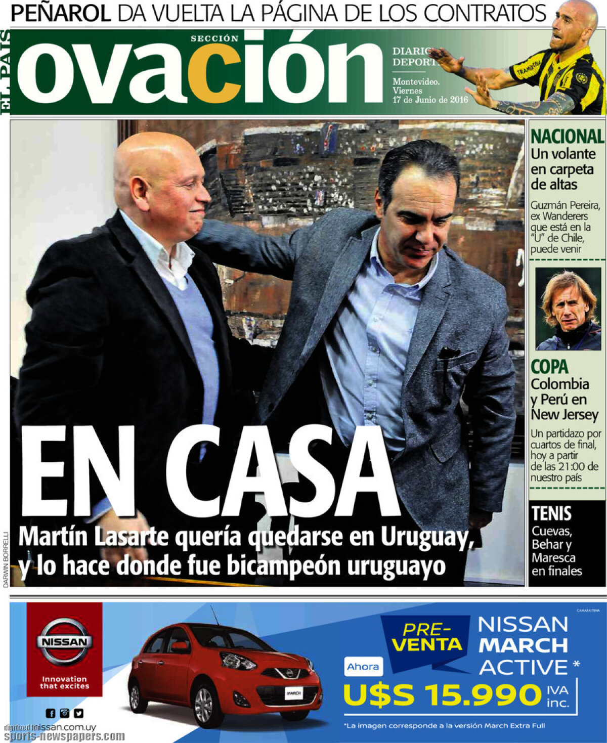 Ce scriu azi ziarele de sport din lume (17 iunie 2016)