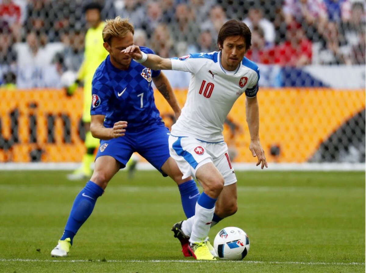 VIDEO+FOTO Sabotată de propriii fani! Croația a scăpat victoria printre degete în meciul cu Cehia, scor 2-2