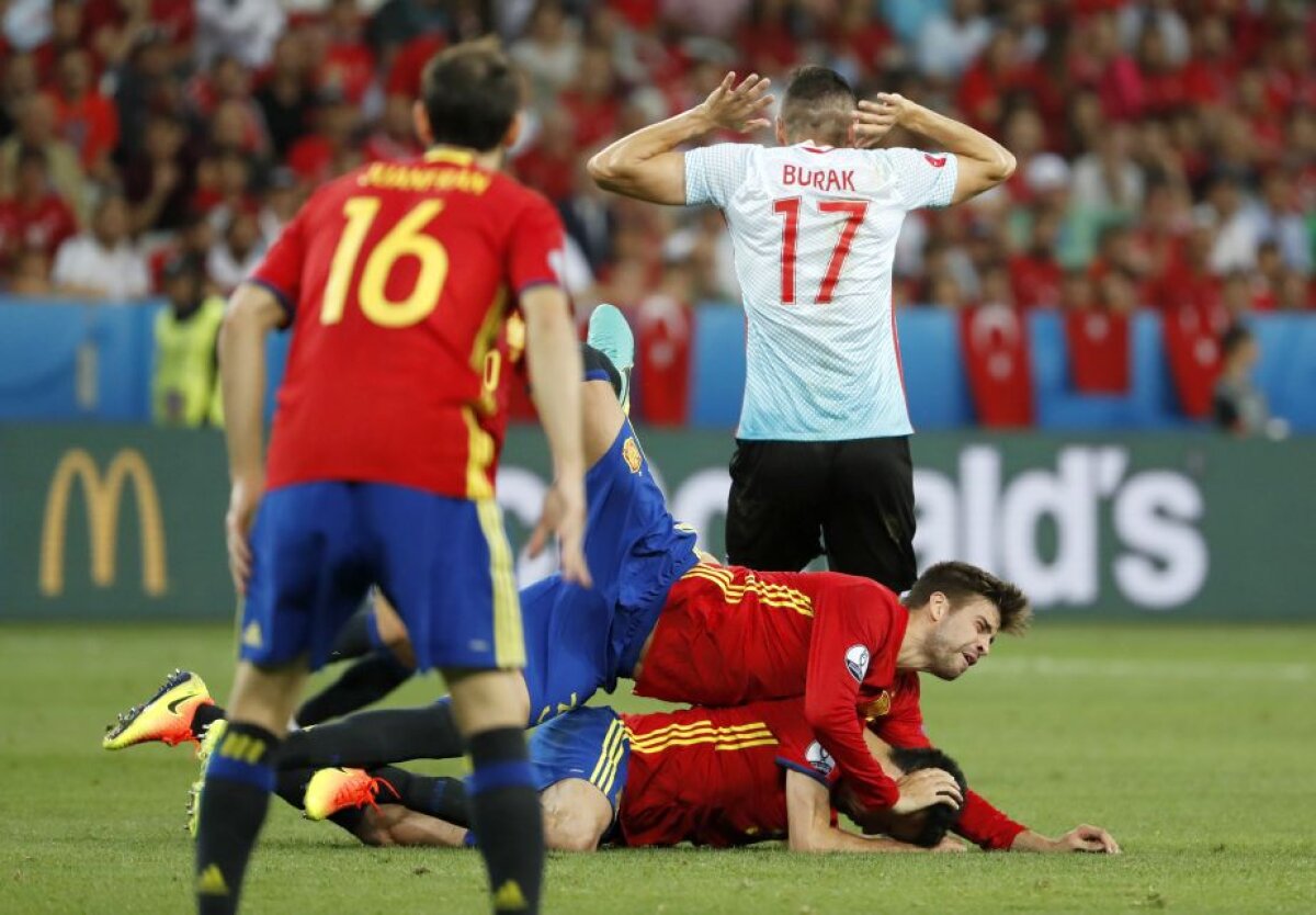 VIDEO+FOTO Evoluție entuziasmantă! Spania nu i-a dat nicio șansă Turciei, scor 3-0, și s-a calificat în "optimi"