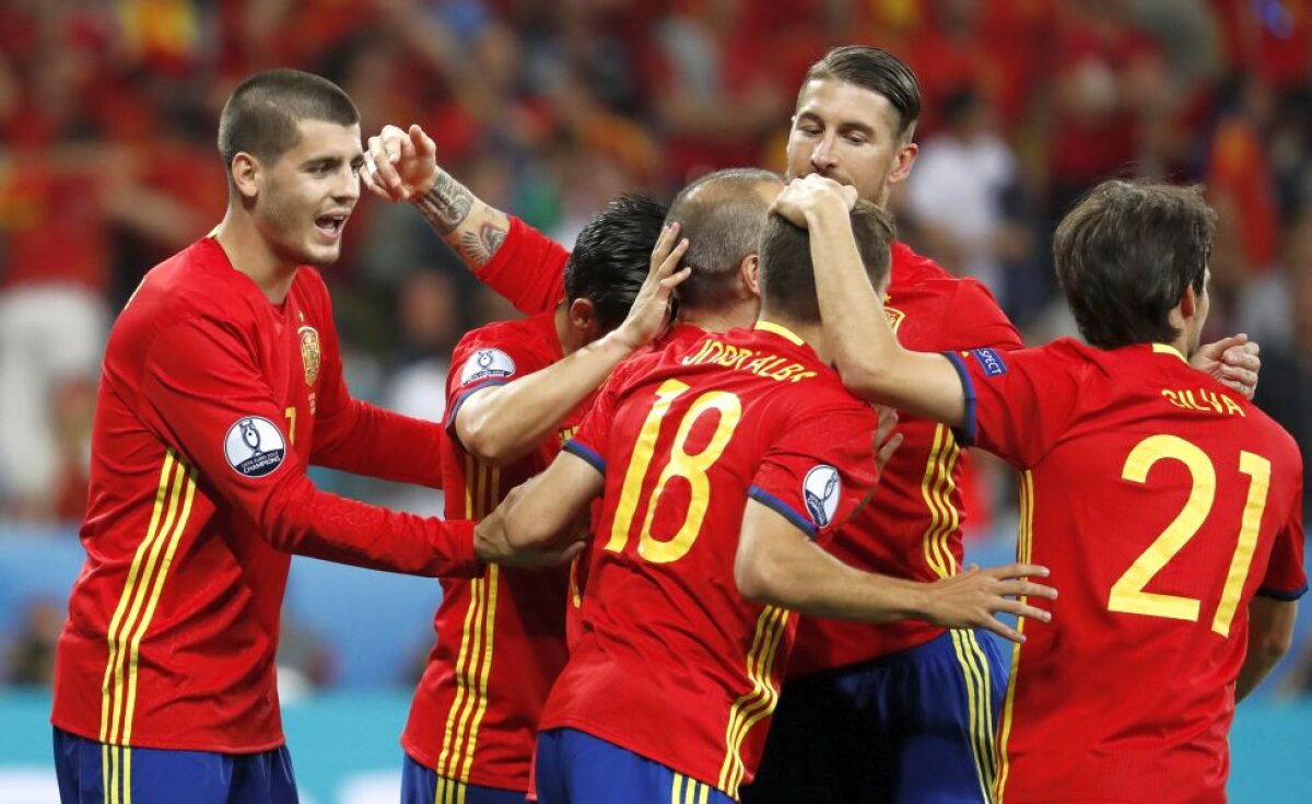 VIDEO+FOTO Evoluție entuziasmantă! Spania nu i-a dat nicio șansă Turciei, scor 3-0, și s-a calificat în "optimi"