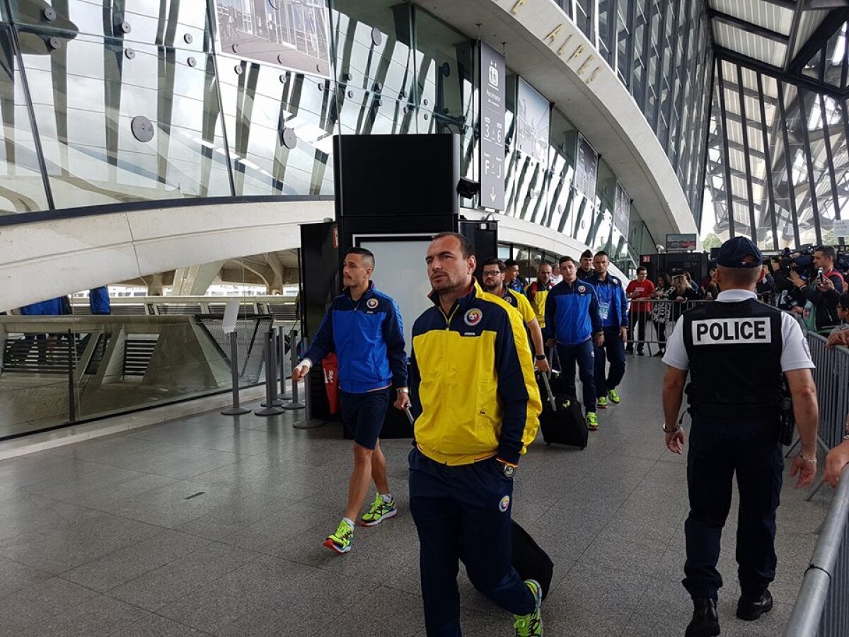 GALERIE FOTO + VIDEO Delegația României a călătorit de la Paris la Lyon cu TGV-ul » "Tricolorii" vor avea azi antrenamentul oficial