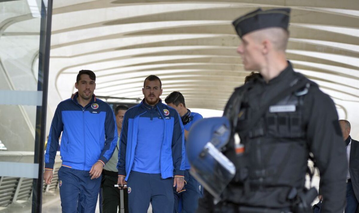 GALERIE FOTO + VIDEO Delegația României a călătorit de la Paris la Lyon cu TGV-ul » "Tricolorii" vor avea azi antrenamentul oficial