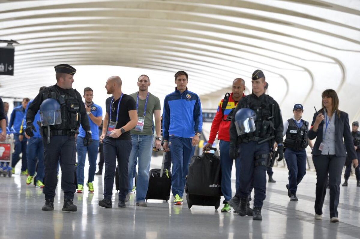 GALERIE FOTO + VIDEO Delegația României a călătorit de la Paris la Lyon cu TGV-ul » "Tricolorii" vor avea azi antrenamentul oficial