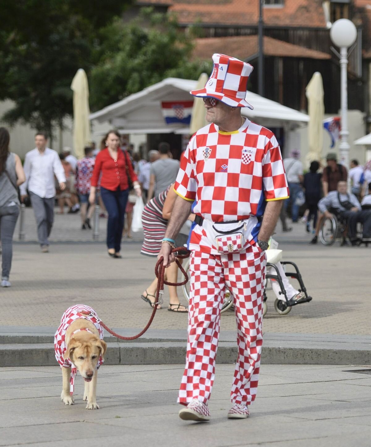 FOTO Nota de plată » Gazeta a fost în Zagreb pentru a lua pulsul croaților în timpul meciului cu Cehia, 2-2