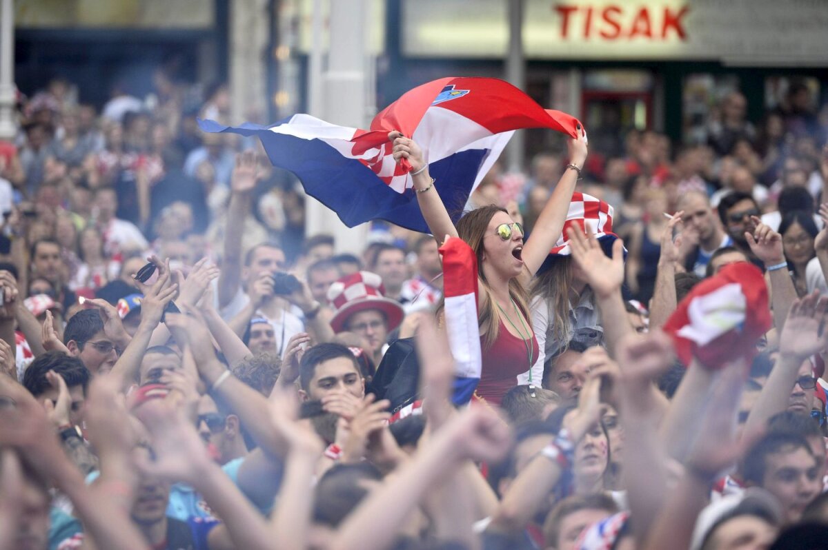 FOTO Nota de plată » Gazeta a fost în Zagreb pentru a lua pulsul croaților în timpul meciului cu Cehia, 2-2