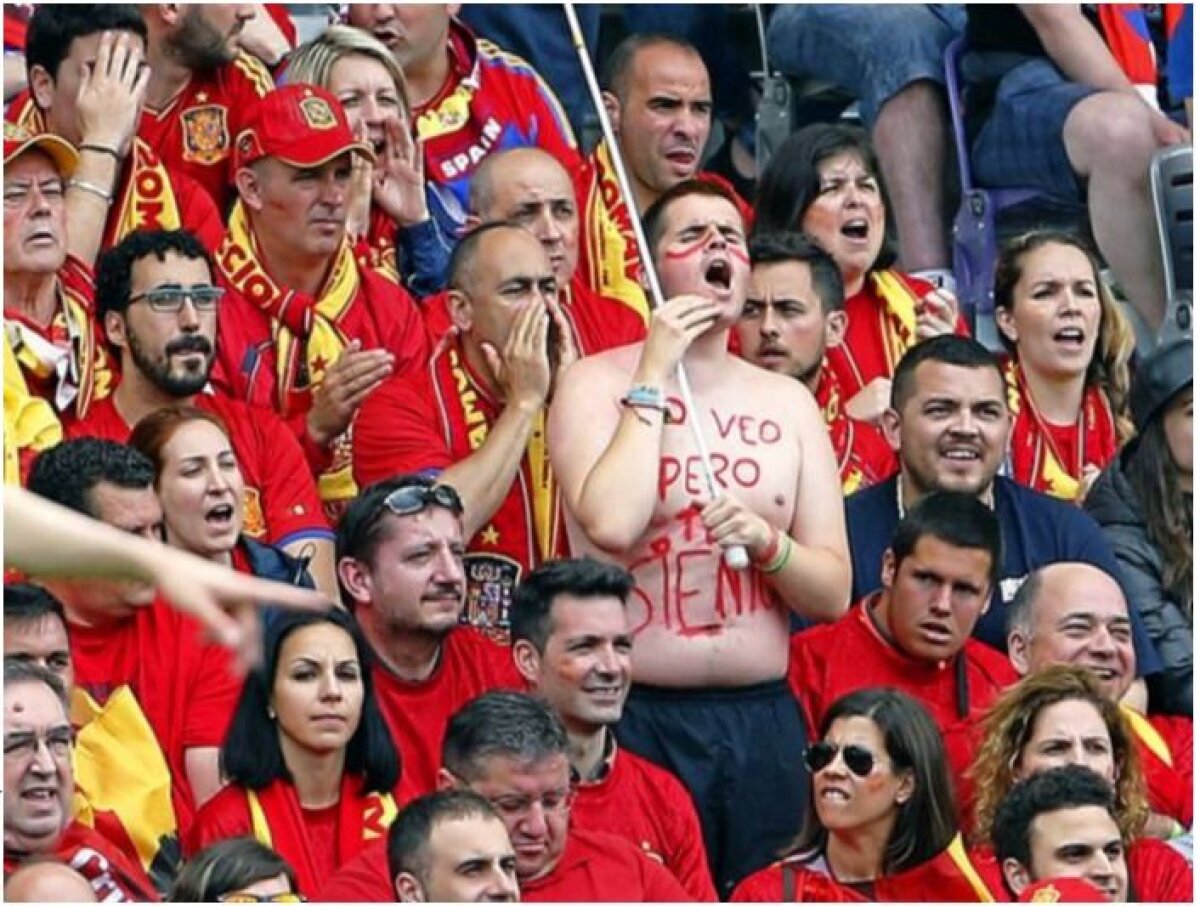 SUPERFOTO Fețele Franței » Suporterii ţărilor participante la Euro 2016 colorează evenimentul