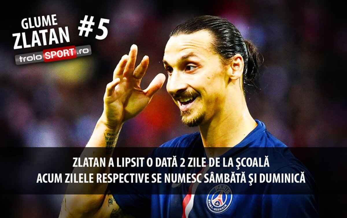 GALERIE FOTO 10 pentru Zlatan! Superpoante cu Ibrahimovici » Ce se întâmplă când întârzie la antrenament? :)