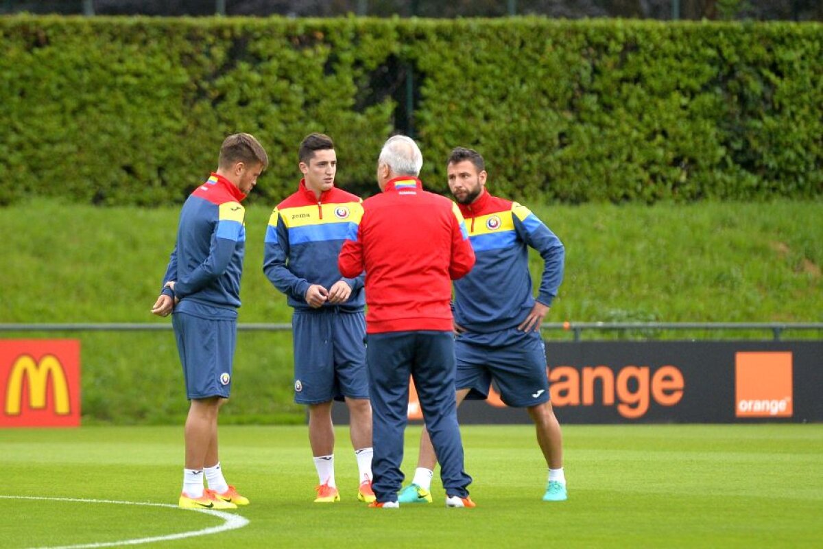 VIDEO+FOTO 3 jucători importanți s-au pregătit separat la antrenamentul oficial dinaintea meciului cu Albania