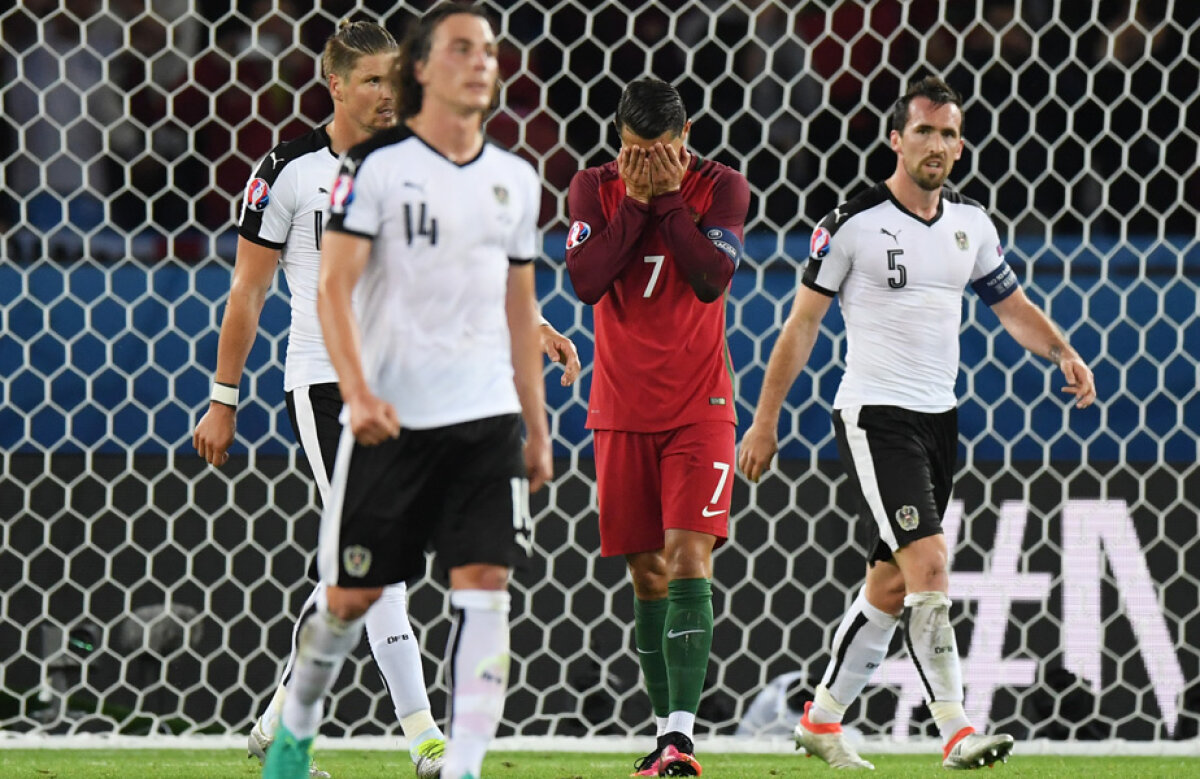 VIDEO Cristiano încurcă-lume » Ronaldo a ratat un penalty, iar Portugalia s-a împiedicat și de Austria: 0-0