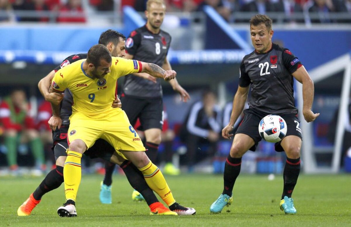 VIDEO + FOTO România - Albania 0-1 » DEZASTRU pentru fotbalul românesc! "Tricolorii" sunt eliminaţi ruşinos de la EURO, cu un singur punct