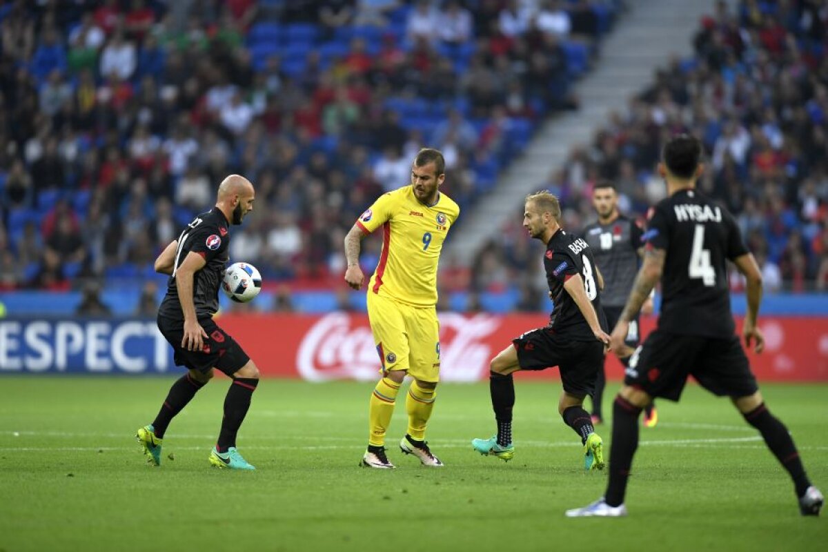 VIDEO + FOTO România - Albania 0-1 » DEZASTRU pentru fotbalul românesc! "Tricolorii" sunt eliminaţi ruşinos de la EURO, cu un singur punct