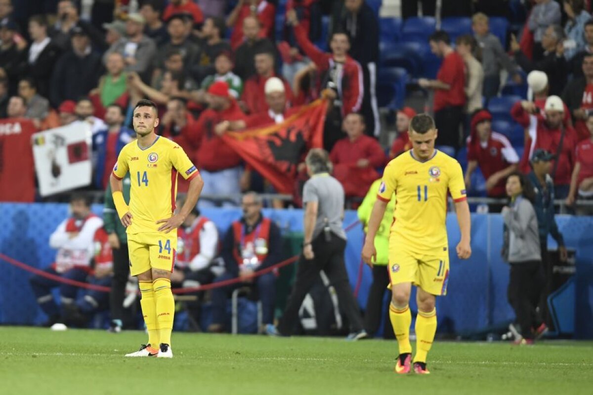 GALERIE FOTO Imaginile deznădejdii! "Tricolorii" în lacrimi după rușinea cu Albania, scor 0-1