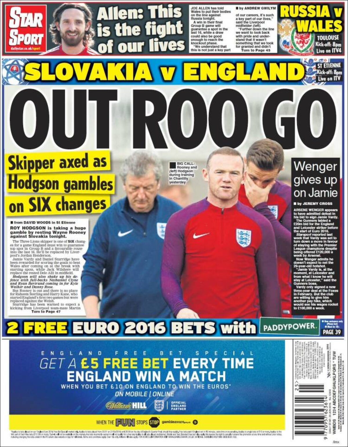 Ce scriu azi ziarele de sport din lume (20 iunie 2016)