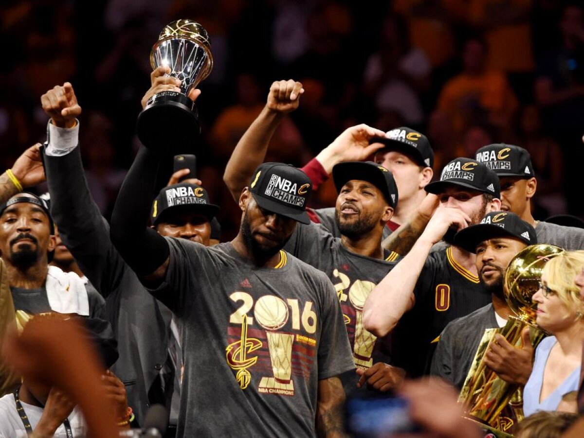 VIDEO+FOTO King James și-a onorat promisiunea! Cleveland câștiga titlul NBA după o revenire istorică în finala cu Golden State