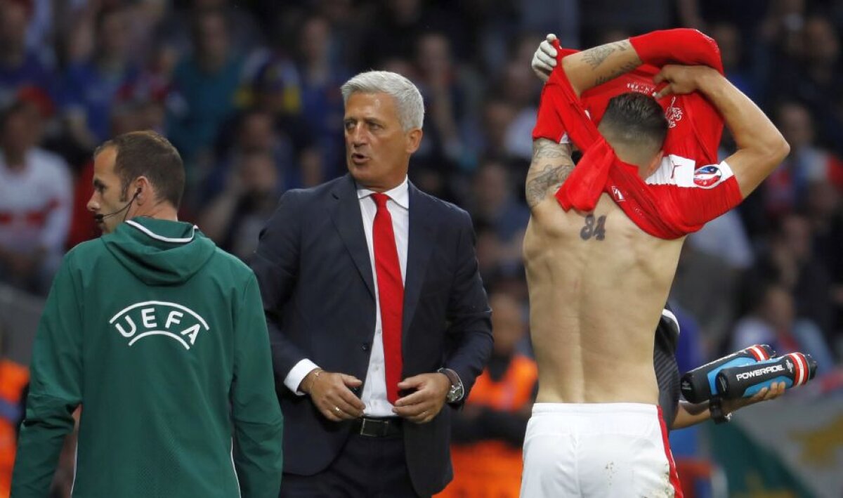 FOTO Shaqiri a oferit declarația serii după 7 tricouri rupte în Franța - Elveția 0-0: "Sper că Puma nu face și prezervative" :D