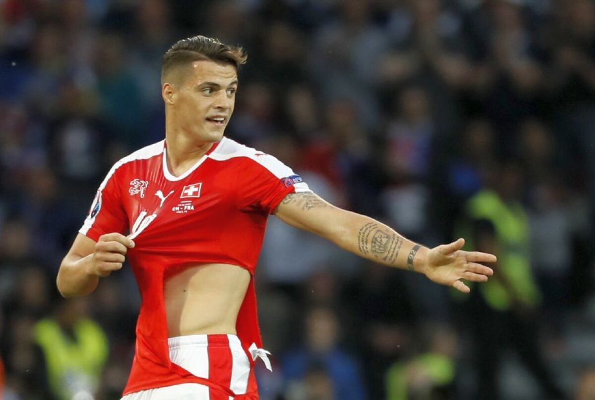 FOTO Shaqiri a oferit declarația serii după 7 tricouri rupte în Franța - Elveția 0-0: "Sper că Puma nu face și prezervative" :D