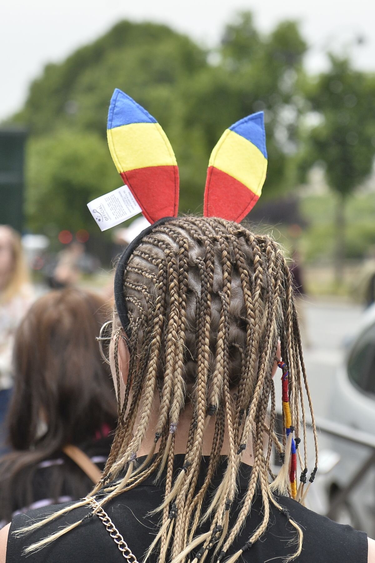 Galerie FOTO Ne alinăm suferința cu ”Eu sunt 12” » Fanele românce au fost la înălțime în Franța