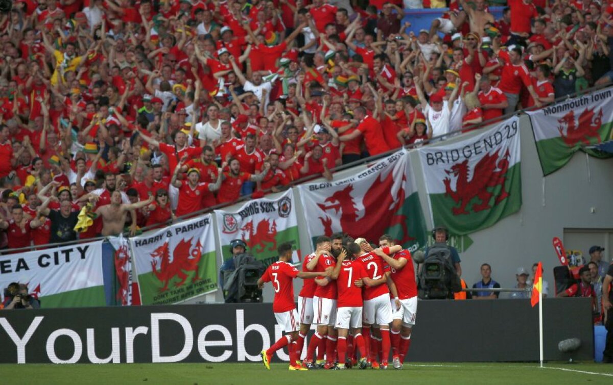 VIDEO+FOTO » Țara Galilor merge mai departe în "optimile" EURO alături de Anglia »  Rusia rămâne acasă, după ce a fost umilită de Bale&Co.