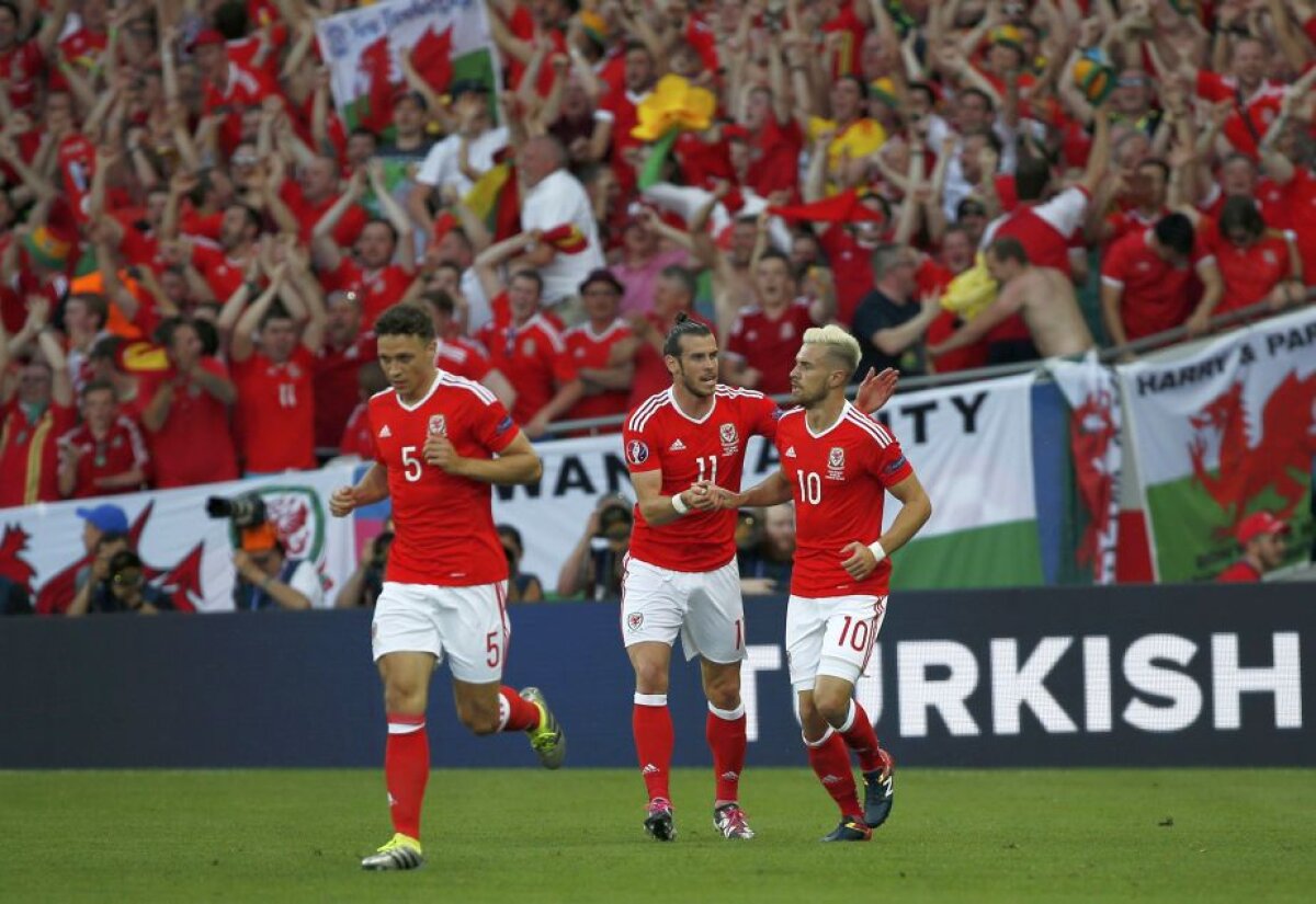 VIDEO+FOTO » Țara Galilor merge mai departe în "optimile" EURO alături de Anglia »  Rusia rămâne acasă, după ce a fost umilită de Bale&Co.
