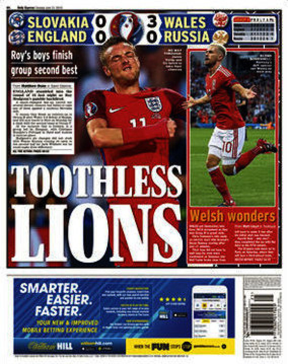 Ce scriu azi ziarele de sport din lume (21 iunie 2016)