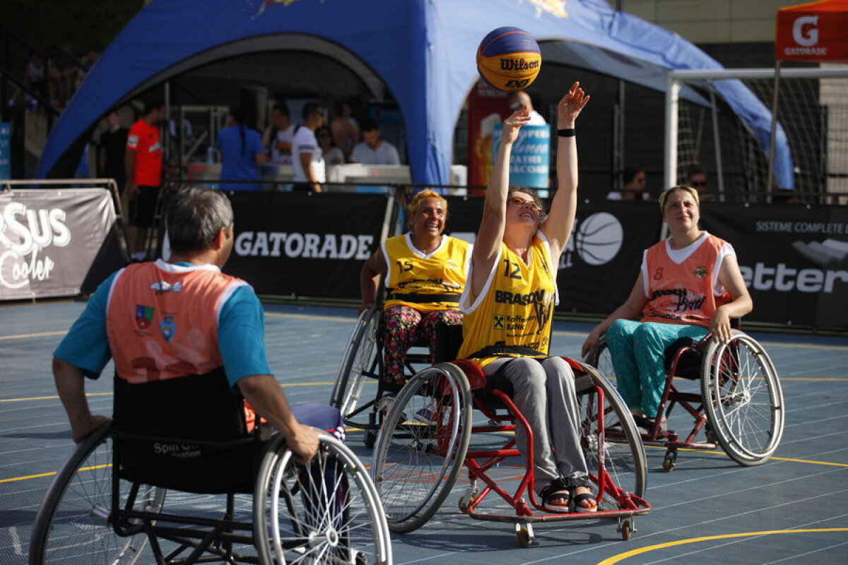 GALERIE FOTO Baschet cu atitudine... la altitudine! A fost spectacol în week-end la Brașov Streetball