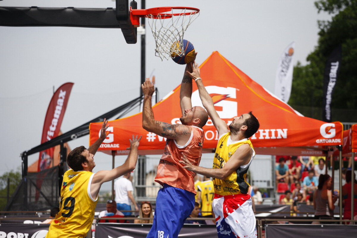 GALERIE FOTO Baschet cu atitudine... la altitudine! A fost spectacol în week-end la Brașov Streetball