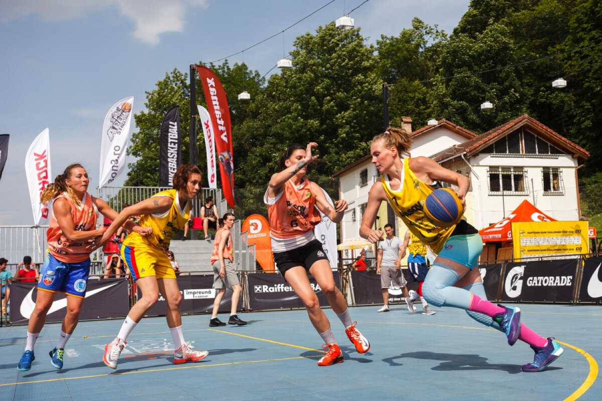 GALERIE FOTO Baschet cu atitudine... la altitudine! A fost spectacol în week-end la Brașov Streetball