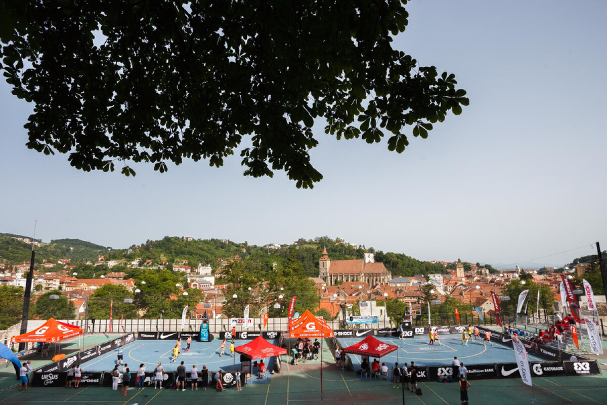 GALERIE FOTO Baschet cu atitudine... la altitudine! A fost spectacol în week-end la Brașov Streetball