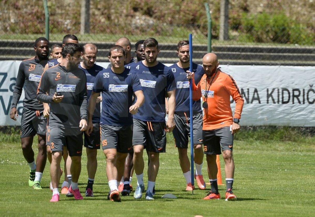 CORESPONDENȚĂ DIN SLOVENIA » VIDEO+FOTO Steaua a făcut azi primul antrenament cu noul preparator fizic